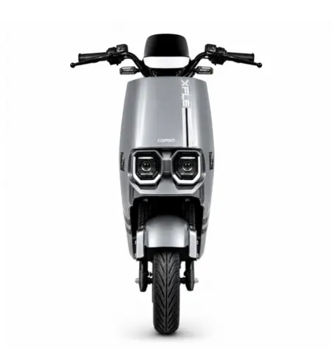 Купить Електричний мопед Corso Flex FL-548209-1 1500W 72V 35Ah (Сірий)  Фото 1
