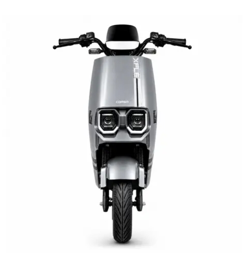 Купить Електричний мопед Corso Flex FL-548209-1-1 1800W 72V 35Ah (Сірий)  Фото 3