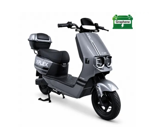 Купить Електричний мопед Corso Flex FL-548209-1-1 1800W 72V 35Ah (Сірий)  Фото 1