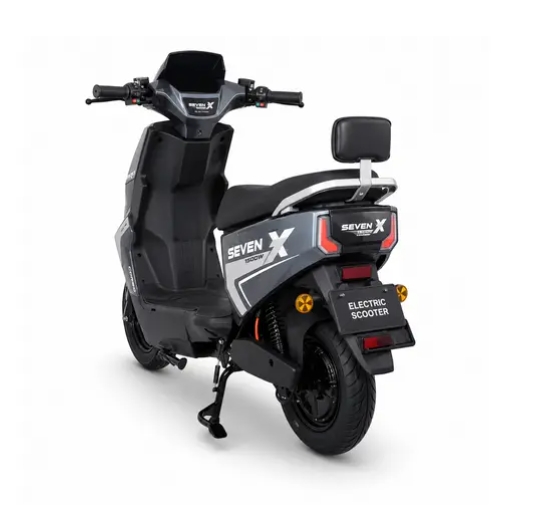 Купить Електромопед Corso SevenX SX-312087 (72V/30Ah LiFePO4, 1500W) сірий  Фото 2