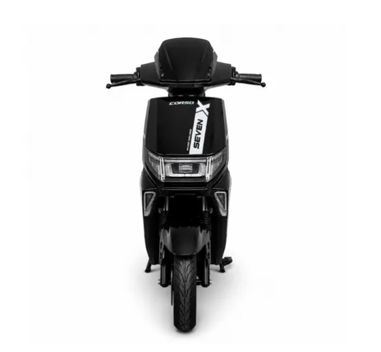 Купить Електромопед Corso SevenX SX-309178 (72V/30Ah LiFePO4, 1500W) чорний  Фото 2