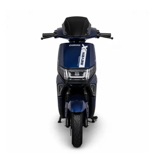 Купить Електромопед Corso SevenX SX-228170 (72V/30Ah LiFePO4, 1500W) синій  Фото 2