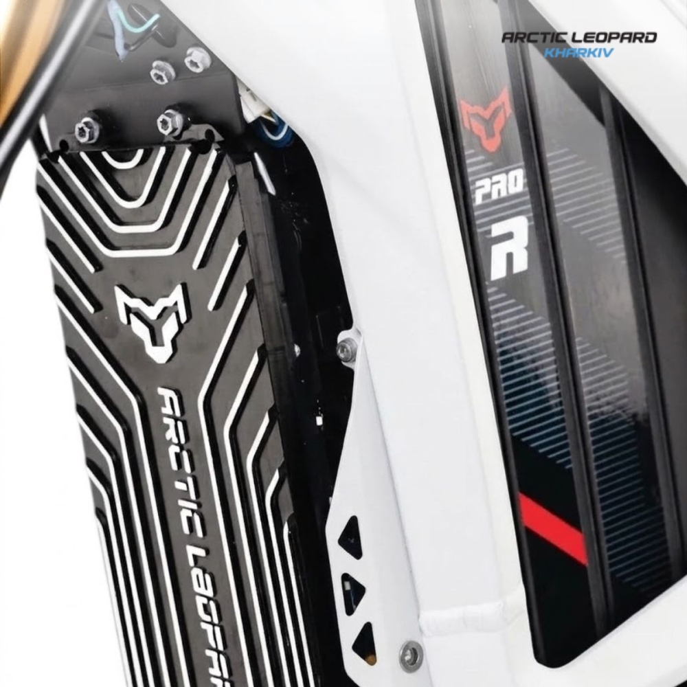 Купить Arctic Leopard Clouded XE PRO R white GOLD SHOCK  Фото 3