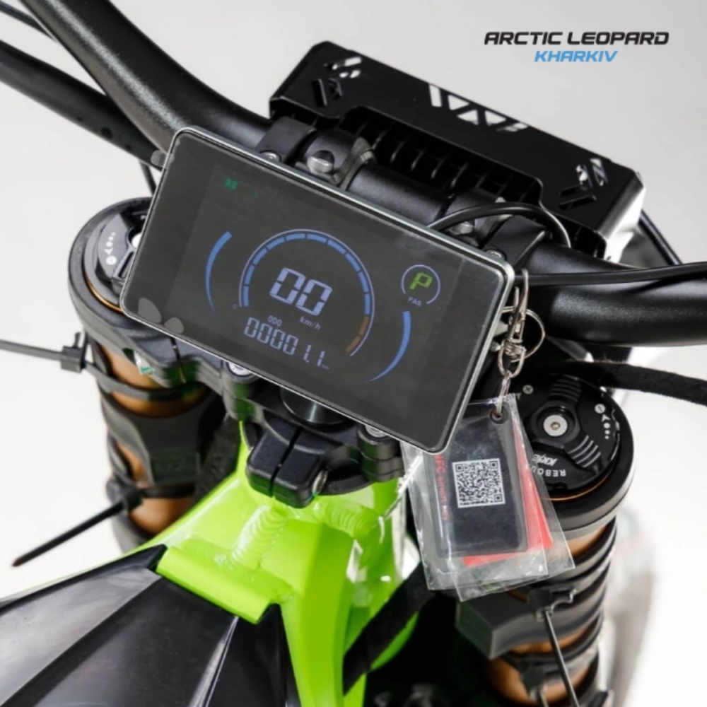 Купить Arctic Leopard Motard XF Pro Super Green GOLD SHOCK  Фото 5