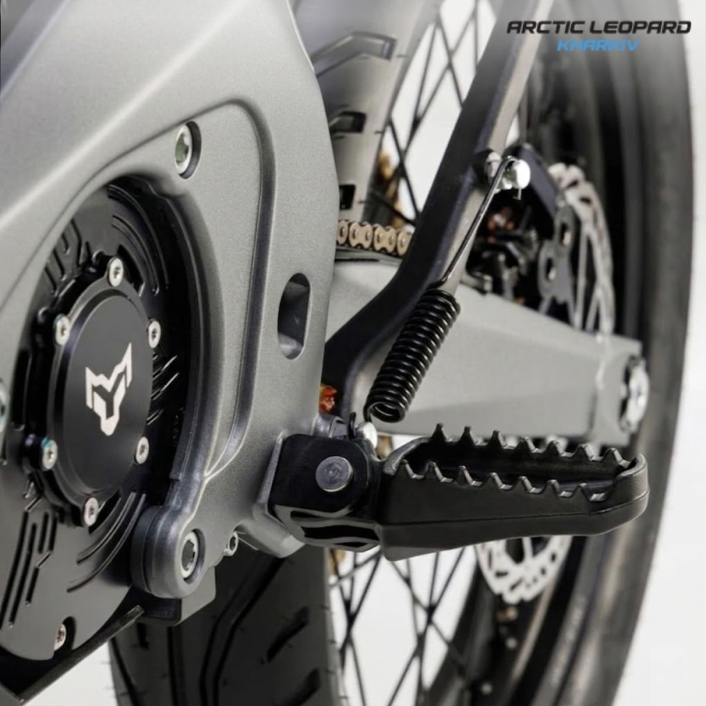 Купить Arctic Leopard Motard XF Pro Super Grey GOLD SHOCK  Фото 5