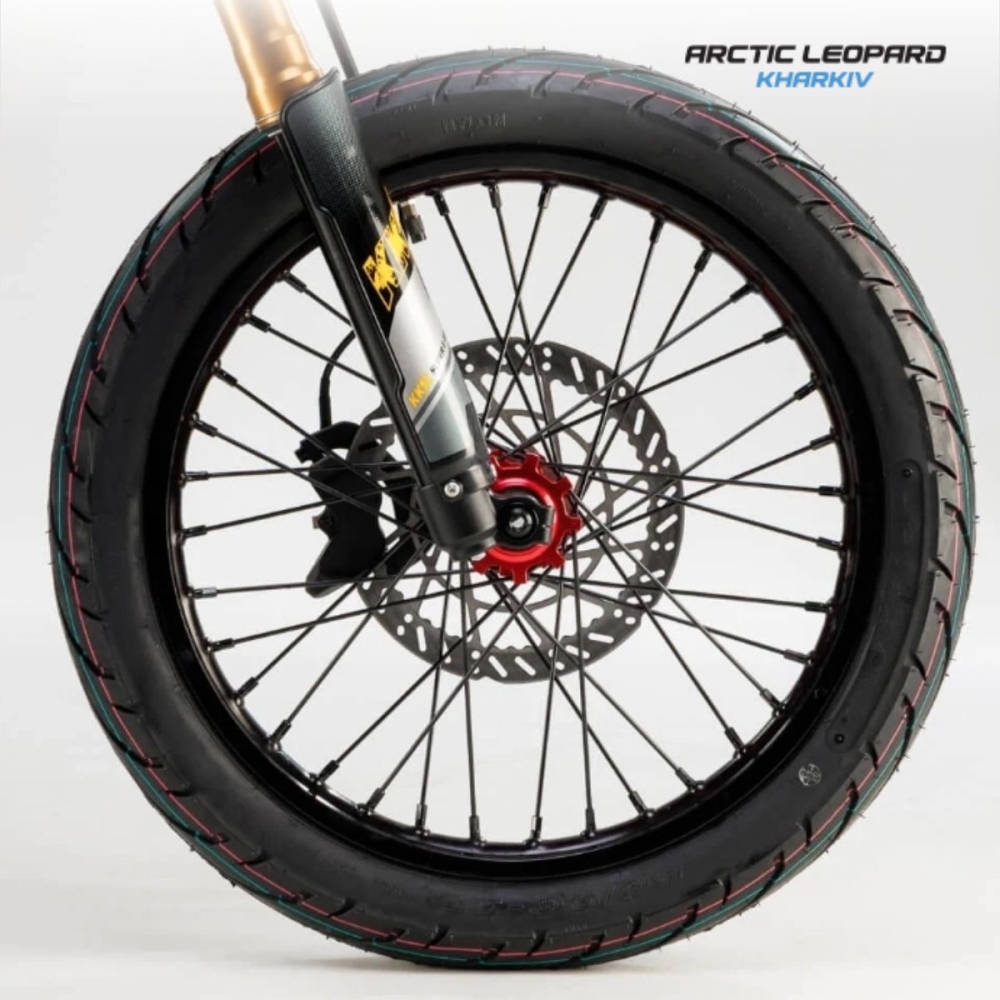 Купить Arctic Leopard Motard XF Pro Super Grey GOLD SHOCK  Фото 8