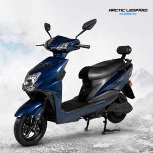 Електроскутер ATLAS Falcon Box 2000W Lithium Cyan Blue