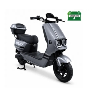 Купить Електричний мопед Corso Flex FL-548209-1 1500W 72V 35Ah (Сірий)  Фото 2
