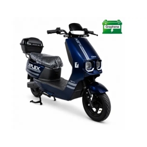 Электрический мопед Corso Flex FL-384117-1 1500W 72V 35Ah (Синий)