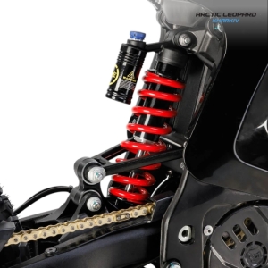 Купить Arctic Leopard Clouded XE PRO S L1E Black GOLD SHOCK  Фото 8