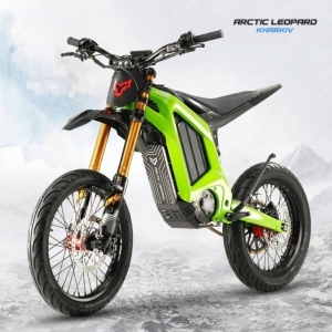 Arctic Leopard Motard XF Pro Super Green GOLD SHOCK