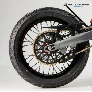 Купить Arctic Leopard Motard XF Pro Super Grey GOLD SHOCK  Фото 9